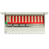 Panel krosowy 10&quot; 12-portowy Cat.6A szary Delock 43308