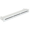 Panel krosowy 19&quot; 1U 24-portowy Cat.6A szary Delock 43319