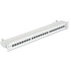 Panel krosowy 19&quot; 1U 24-portowy Cat.6A szary Delock 43319