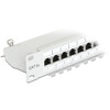 Panel krosowy 19&quot; 1U 24-portowy Cat.6A szary Delock 43319