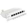 Panel krosowy 19" 1U 24-portowy Cat.6A szary Delock 43319