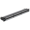 Panel krosowy 19&quot; 24-portowy Cat.6A czarny Delock 43320