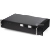 Komputer przemysłowy 2U Fanless Delta-Silent-2U-i5-2xSSD480-DualPSU z zasilaczem redundantnym 230V i RAID1