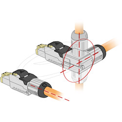 Wtyczka kątowa RJ-45 Cat.6A ekranowana STP Delock 86289
