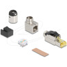 Wtyczka kątowa RJ-45 Cat.6A ekranowana STP Delock 86289