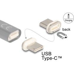 Adapter magnetyczny USB-C męski Delock 66588
