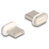 Adapter magnetyczny USB-C męski Delock 66588