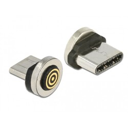 Adapter magnetyczny USB-C męski Delock 65933