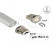 Adapter magnetyczny USB typ micro-B męski Delock 65929