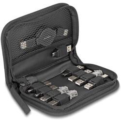 Zestaw adapterów USB 10-elementowy Delock 18612
