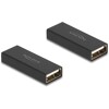 Adapter USB 2.0 typ A żeńsko-żeński metalowy Delock 65106