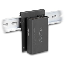 Koncentrator 4 port USB 2.0 z izolacją 5 kV dla linii danych Delock 64226 Koncentrator 4 port USB 2.0 z izolacją 5 kV dla linii danych Delock 64226