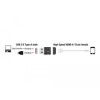 Adapter HDMI-A żeński USB typ A męski czarny Delock 65680