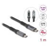 Kabel koncentryczny USB 40Gbps do szybkiego ładowania 240W Delock 86067