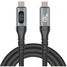 Kabel koncentryczny USB 40Gbps do szybkiego ładowania 240W Delock 86067