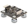 Adapter USB 2.0 z listwą pinową, męska na 2x wewnętrzny USB typ E, z kluczem A, żeńskim kątowym magnetycznym z kablem USB ze złą