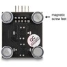 Adapter USB 2.0 z listwą pinową, męska na 2x wewnętrzny USB typ E, z kluczem A, żeńskim kątowym magnetycznym z kablem USB ze złą