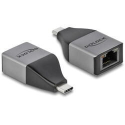 Adapter USB-C do Gigabit LAN 1000 Mbps kompaktowy Delock 64118