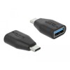 Adapter SuperSpeed USB 10Gbps USB-C męsko-żeński USB-A Delock 65519