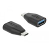 Adapter SuperSpeed USB 10Gbps USB-C męsko-żeński USB-A Delock 65519