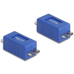 Adapter USB 5Gbps USB micro-B męsko-męski Delock 67216