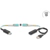 Zestaw przedłużaczy USB 10Gbps typ A na kablu LC Duplex Delock 66466