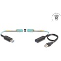 Zestaw przedłużaczy USB 10Gbps typ A na kablu LC Duplex Delock 66466