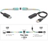 Zestaw przedłużaczy USB 10Gbps typ A na kablu LC Duplex Delock 66466