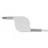 Zwijany kabel ładowania USB typ A 3w1 do Lightning / micro USB / USB-C biały Delock 85850