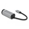 Adapter USB-C do Gigabit LAN z portem Power Delivery szary Delock 64116