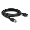 Przewód USB 3.0 typ A - micro-B męsko-męski męski ze śrubkami 3m Delock 87801