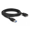Przewód USB 3.0 typ A - micro-B męsko-męski męski ze śrubkami 3m Delock 87801