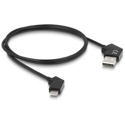 Kabel USB 2.0-A USB-C męsko-męski obrotowy z funkcją szybkiego ładowania 60W 1,2m Delock 80769 Kabel USB 2.0-A USB-C męsko-męski obrotowy z funkcją szybkiego ładowania 60W 1,2m Delock 80769