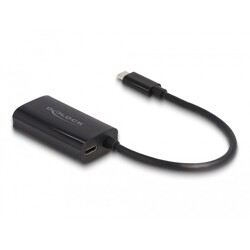 Adapter USB-C do Gigabit LAN z Power Delivery 100W Delock 61026 Adapter USB-C do Gigabit LAN z Power Delivery 100W Delock 61026