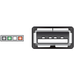 Przewód USB 2.0 z 1,25mm 4-pin z listwą - USB 2.0 typ A wtyk żeński 15cm Delock 84834 Przewód USB 2.0 z 1,25mm 4-pin z listwą - USB 2.0 typ A wtyk żeński 15cm Delock 84834