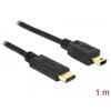 Przewód USB-C 2.0 męski - USB 2.0 mini-B męski 1,0 m czarny Delock 83603