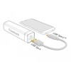 Kabel ładowarki USB typ A do USB-C 15cm Delock 85355