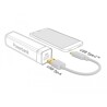 Kabel ładowarki USB typ A do USB-C 15cm Delock 85355