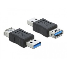 Adapter USB 3.0 typ A męski - typ A żeńskiego Data Blocker Delock 66497