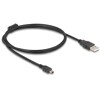 Przewód USB 2.0 typ A - mini-B męsko-męski męski 1m czarny Delock 84912