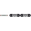Przewód USB 2.0 z 1,25mm 8-pin listwą - 2x USB 2.0 typ A wtyk żeński do zabudowy panel. 25cm Delock 84839