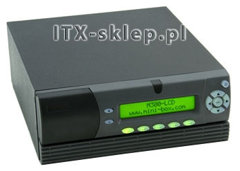 Uniwersalna obudowa M300-LCD mini-ITX PCI-riser