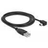 Przewód USB 2.0 typ A wtyk męski - typ mini-B wtyk męski kątowy 2m Delock 82682