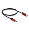 Przewód USB 3.0 typ A męski - USB 3.0 typ B męski 1m Premium Delock 82756