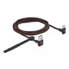 Przewód EASY-USB 2.0 typ A - USB-C męsko-męski kątowy w górę / w dół 2m czarny Delock 85278