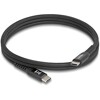 Kabel USB 2.0 USB-C męsko-męski z magnetyczną osłoną tekstylną PD 3.0 60W 1m Delock 81119