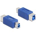 Adapter USB 5Gbps USB typ B męsko-żeński port saver Delock 67229