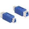 Adapter USB 5Gbps USB typ B męsko-żeński port saver Delock 67229
