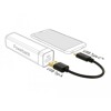 Kabel ładowarki USB typ A do USB-C 3A 15cm Delock 80954