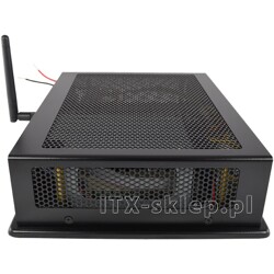 Komputer przemysłowy Atom D510 2GB 1xRS-485 3xRS-232 2xLAN SSD 64GB 6-34V C02-J550-SD64-P-W